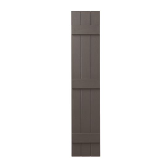 Mastic 11" x 51" Board & Batten Standard 3-Board Shutters - Closed Style — ACOVIN3C115159