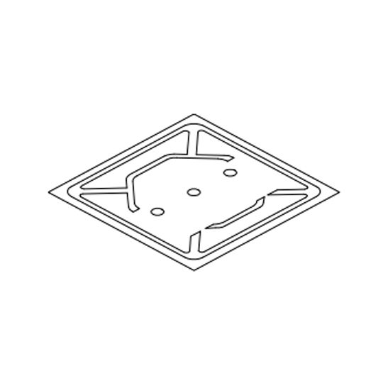 ATAS International MRA992 22 Gauge 4" x 4" Bearing Plate