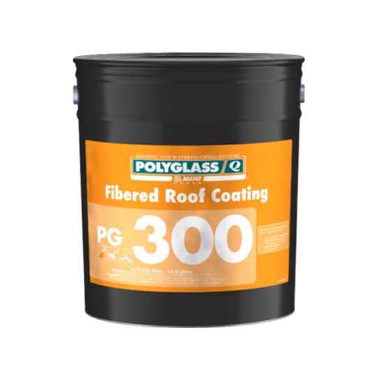 Polyglass Pg 300 Fibered Roof Coating