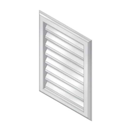 Royal Building Products 15" x 20" Gable Vent — BLUGV1520008