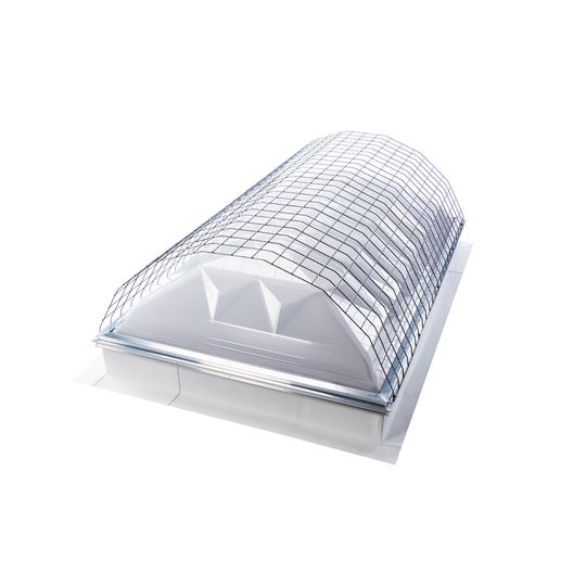 Velux Dynamic Double Dome with Luxguard Clear Smooth Outer & White Prismatic Inner Glazing — VELCD224483P1C2