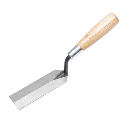 Marshalltown 5" x 1-1/2" Margin Trowel with Wood Handle
