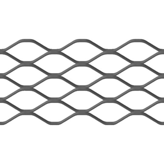 Clark Dietrich Building Systems 27" x 97" Galvanized Self-Furred Dimpled Wire Lath - 2.5 Lbs.