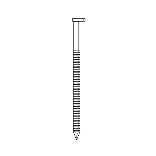 Senco 2-3/8" x .113 34° Ring 304 Stainless Strip Nails Round Head - Box of 2,000