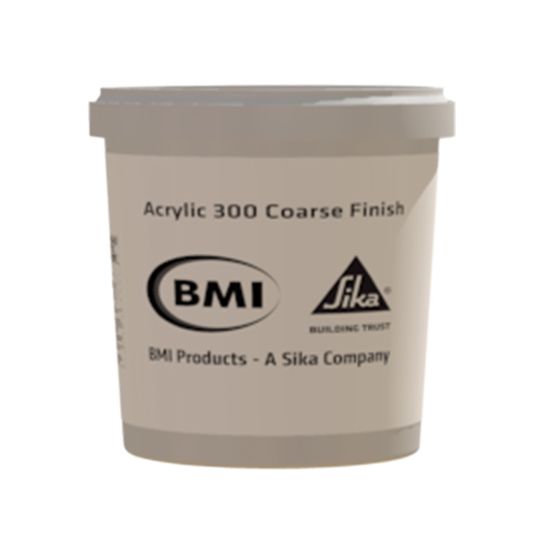 Sika Bmi Acrylic 300 Coarse Finish Textured Wall Coating - 65 Lb. Pail