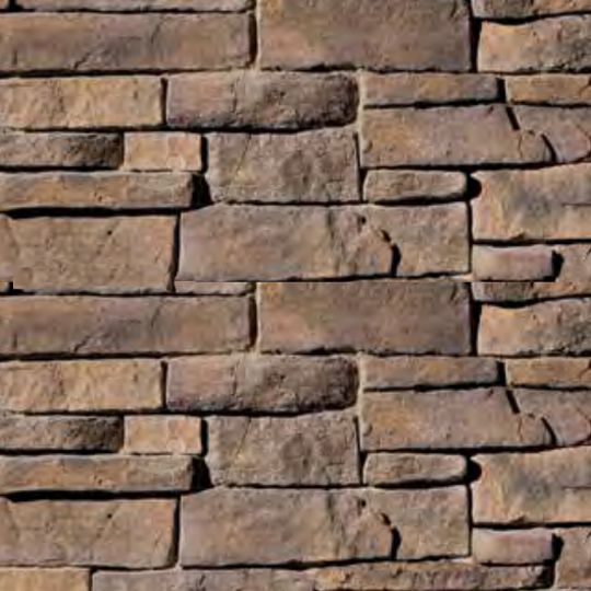 Eldorado Stone Mountain Ledge Flat Stone - 9 Sq. Ft. Box — ELDMLF0090SB