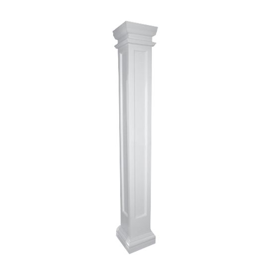 HB&G Building Products 8" x 8' Plain Square PermaLite Column