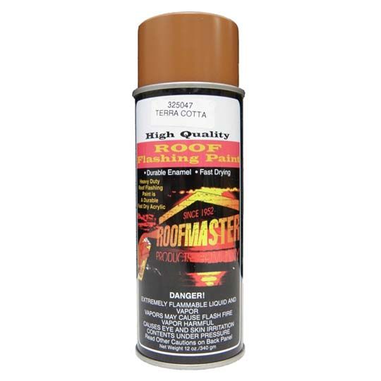 Roofmaster Roof Flashing Paint - 12 Oz. Spray Can — ROFFSPT