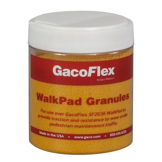 Gaco Western GacoFlex WalkPad Granules - 1.5 Lb. Jar