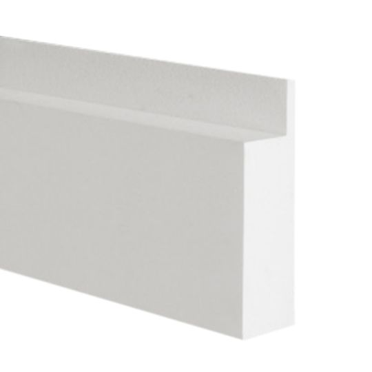 Versatex 5/4" x 4" x 18' Smooth Stealth Trim — BOIVST54418