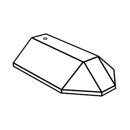 Newpoint Saxony 900 Slate 3-Sided Hip Starter — DOWSBS790MSC01
