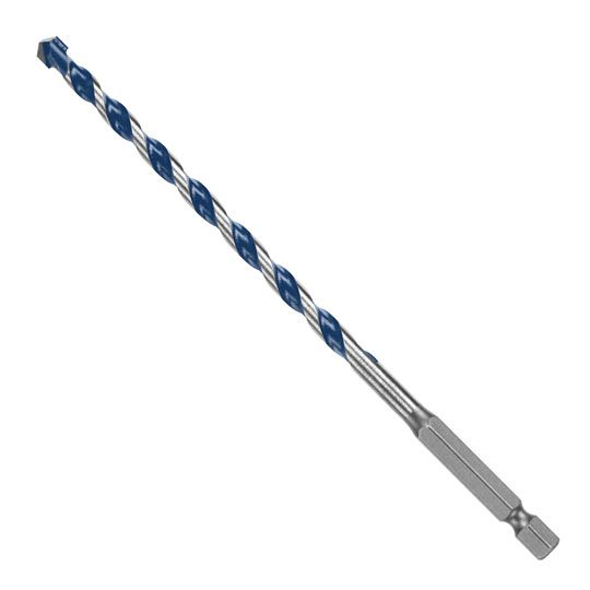 Bosch 1/4" x 4" x 6" Blue Granite Turbo Carbite Hammer Drill Bit