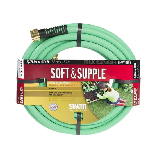 Colorite 5/8 x 50' Soft & Supple Easy Coil Water Hose