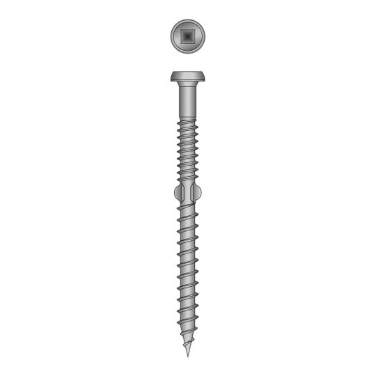 Simpson Strong-Tie #2 x 2-1/4" Composi-Lok Deck Screw - Box of 1,000