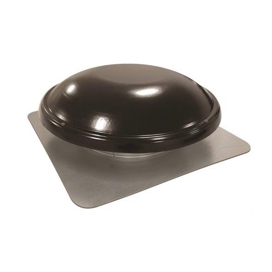 GAF MasterFlow Roof-Mounted Power Attic Vent - 1,250 Cfm — Ventilation and Drainage — GAFERV5BL