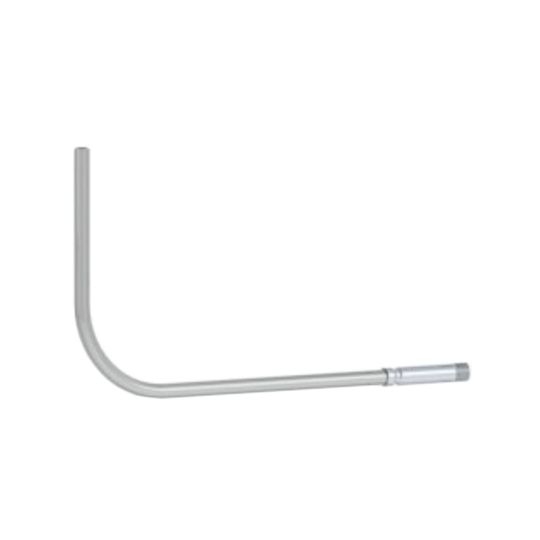 Albion Dispensing Solutions 18" Bendable Aluminum Nozzle 3/8" Id Threaded Base