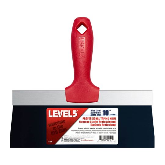Grabber Construction Products 10" Level 5 Soft Handle Bs Taping Knife with Plastic Handle