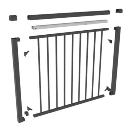 Fortress Building Products 32-1/2" Al13 Home Round Atr Gate Kit