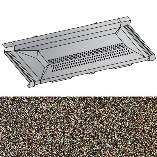Unified Steel EZ-Vent Pine-Crest Shake — Metal Roofing — BOREZVPCTW