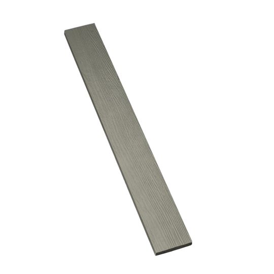 Allura 4/4" x 3" x 12' Reversible Woodgrain/Smooth Fiber Cement Trim — PFCAFCT44312OL