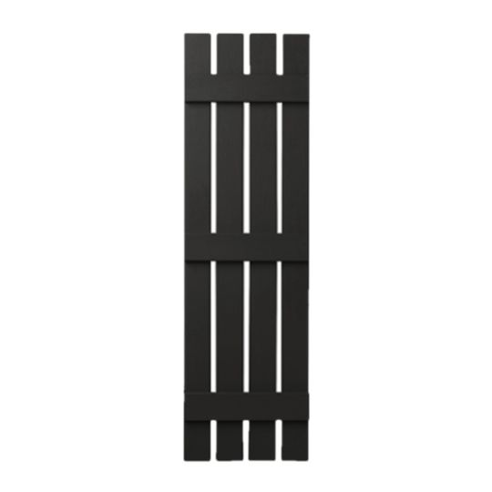 Mastic 16" x 43" Board & Batten Standard 4-Board Shutters - Open Style — ACOVIN4O164333