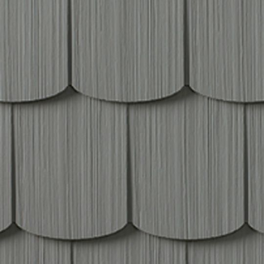 CertainTeed Siding Cedar Impressions Single 6-1/3" Polymer Octagon Edge Shingle Siding — CERCI6OCTCG