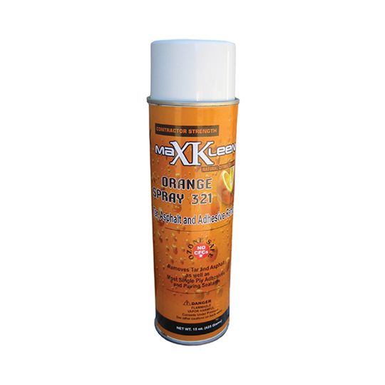 First City Chemical MaxKleen Orange Spray 321 Tar, Asphalt and Adhesive Remover - 15 Oz. Can