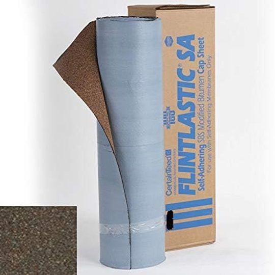 CertainTeed Roofing Flintlastic Sa Self-Adhered Cap - 1 Sq. Roll — Membranes — CTRSAWW3