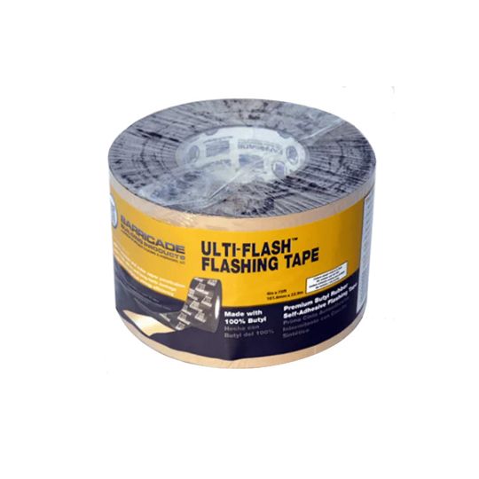 Barricade Building Products 4" x 75' Ulti-Flash Butyl