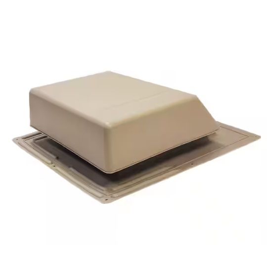 Owens Corning VentSure Plastic Slant Back Roof Vent — Ventilation and Drainage — OCFVSSBVWW
