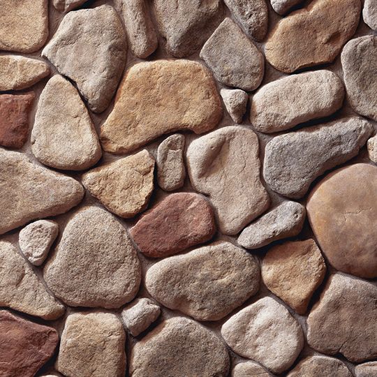 Cultured Stone River Rock Big Box Flat — BORRRF