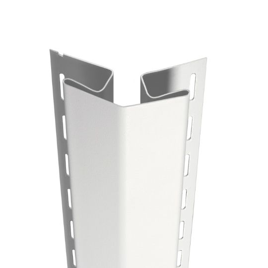 CertainTeed Siding Bay Window Cornerpost with 1-3/4" Face - Matte Finish — CERBWCPCW