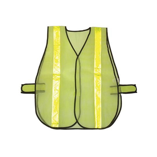 The Brush Man Lime Safety Vest