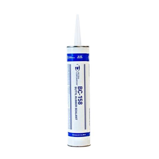 Pecora BC-158 One-Part Butyl Rubber Sealant - 10.1 Oz. Cartridge — Adhesives, Caulks & Sealants — PECBCASTB