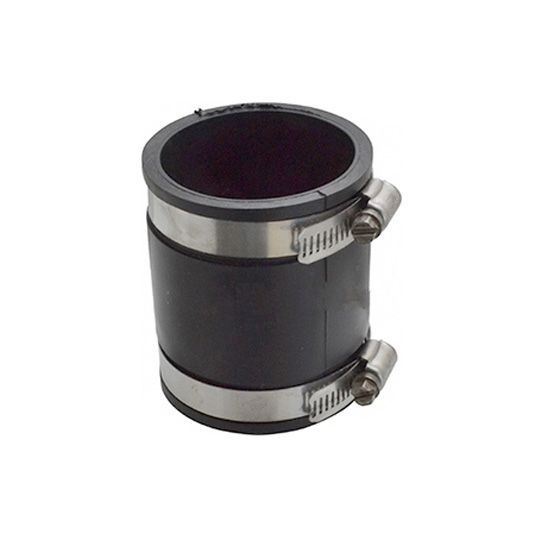 Portals Plus EPDM Connector With Clamp 4"