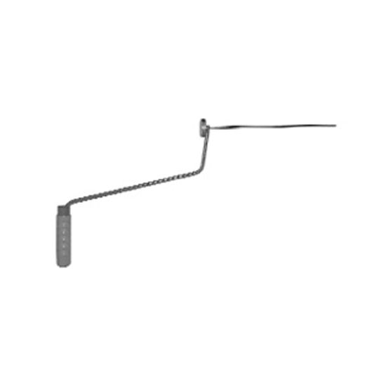 Cleasby Equipment 12" Inspector's Thermometer with Angled Handle
