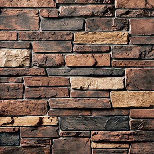Cultured Stone Country Ledgestone Big Box Corner — BORCLCRR