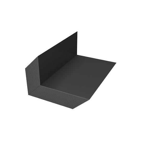 Able Sheet Metal 26 Gauge x 3" x 5" x 8" Step Flashing - Bundle of 50