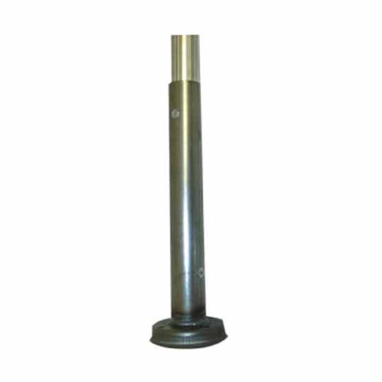 C&R Manufacturing 6' Rib Aluminum Handle with Steel Bell Adapter
