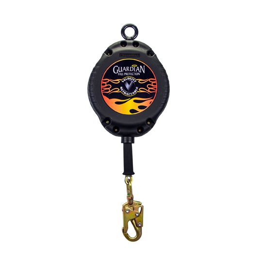 Guardian Fall Protection 50' Velocity Cable Self-Retracting Lifeline (Srl)