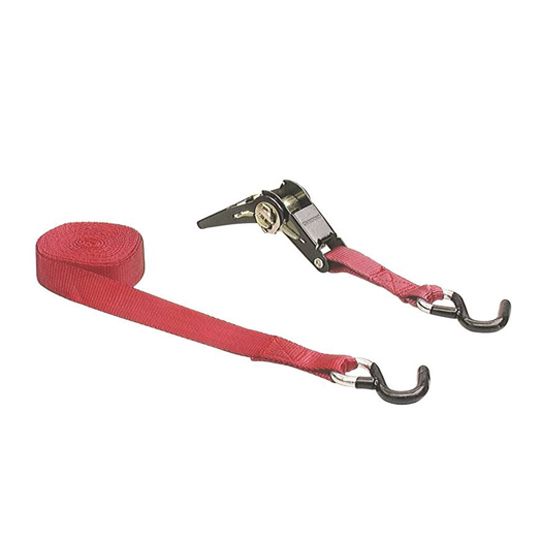 Crawford 14" Ratchet Tie-Down with Hooks