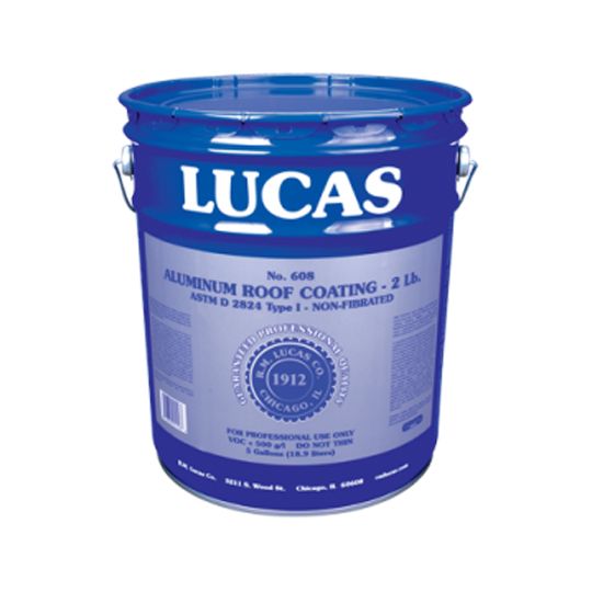 RM Lucas Aluminum Non-Fibrated Roof Coating - 1 Gallon Pail
