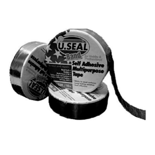 Roofmaster 4" U.Seal Embossed Aluminum Self-Adhesive Sealing (Asphalt-based) Repair Tape