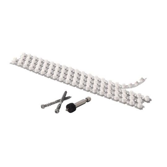 CertainTeed Siding Cortex Hidden Fastening System with 2-3/4" Screws and Smooth Collated Plugs - 250 Lin. Ft Box