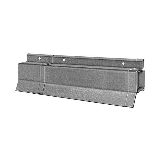 MWI Components BC321 Square Face Mount Weatherproof Track 16 Gauge MP2 — MW3103210010