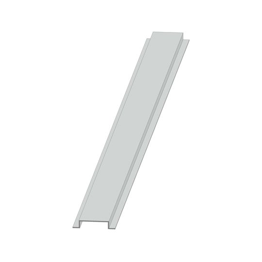 Stockton Products 1/2" x 2" x 10' Soffit Vent with Vent Slots