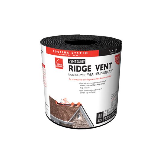 Owens Corning 7" x 20' VentSure Rigid Roll Ridge Vents