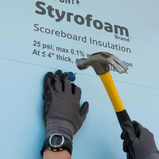 DuPont Styrofoam Brand Scoreboard 25PSI XPS Foam Insulation — Commercial Insulation — DDP30SB4825ST