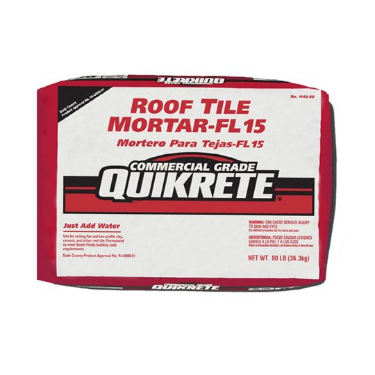 Quikrete Mortar FLl-15 - 80 Lb. Bag