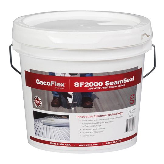 Gaco Western GacoFlex SF200 SeamSeal Silicone Coating - 1 Gallon Pail